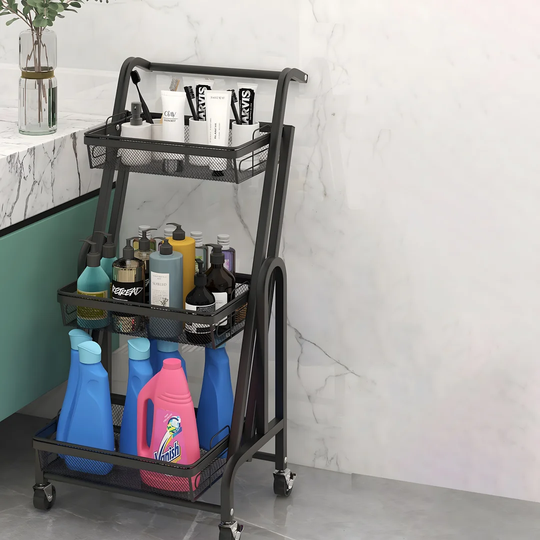 Ryan 44 Cm Stainless Steel Kitchen Cart