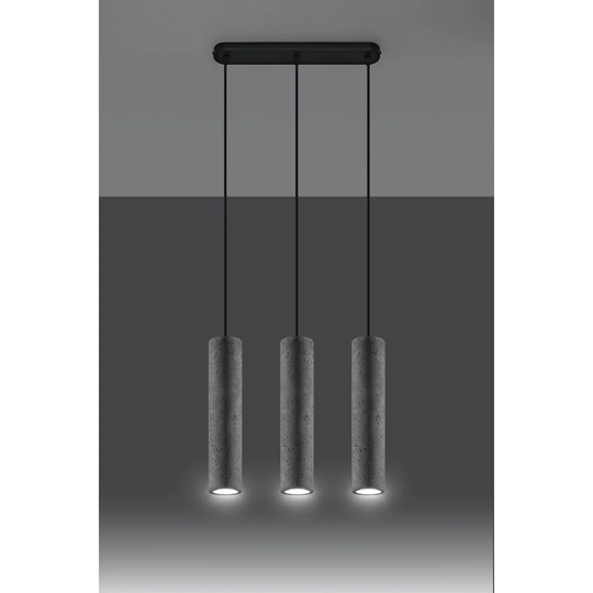 Casper 3 - Light Geometric Linear Pendant