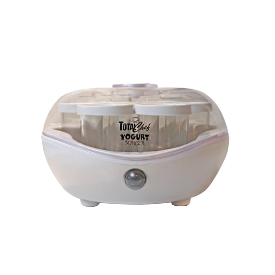 Total Chef Countertop Yogurt Maker, 1.24 L, Fresh And Easy Homemade Yogurt, Wth 7 X 6 Oz. Containers