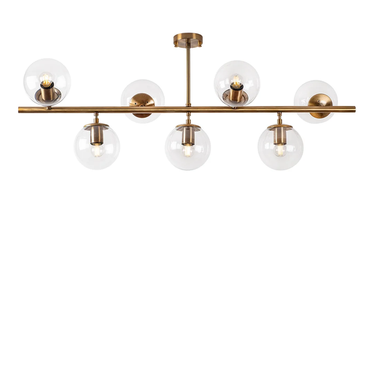 Luper 7 - Light Kitchen Island Linear Pendant