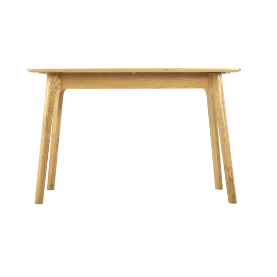 Ahmeed 160Cm Extendable Solid Oak Dining Table