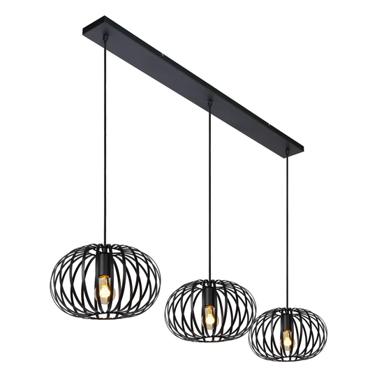 Manuela 3 - Light Kitchen Island Globe Pendant