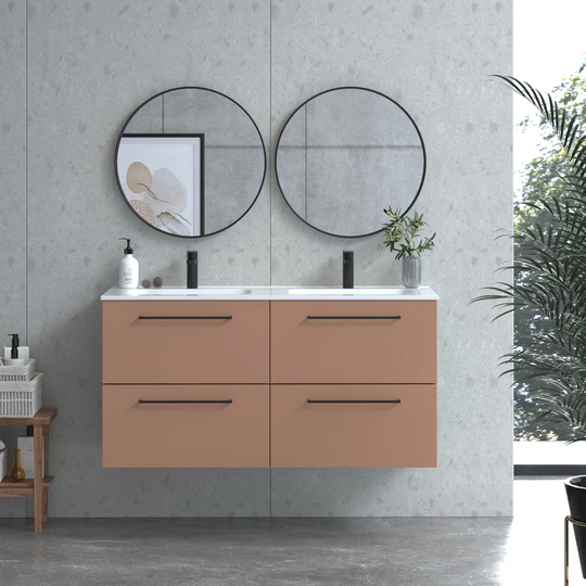 Creeksville 120Cm Wall Mounted Standard Double Vanity