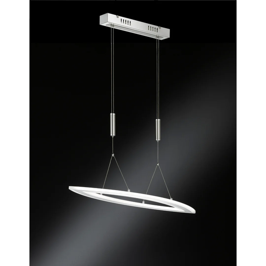 Nevil 1 - Light Kitchen Island Linear LED Pendant