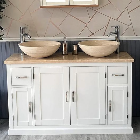 Bussell 1230mm Free-Standing Double Vanity Unit