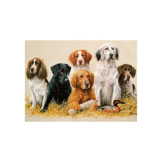 Tuftop Medium Textured Worktop Saver, Class Reunion Dogs 40 x 30cm