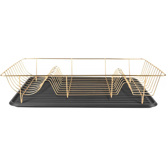 Jenice Metal Dish Rack with Tray