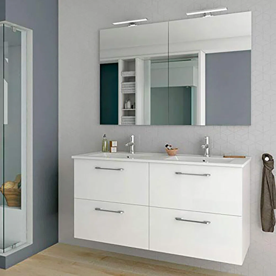 Barrister 1210mm Wall Hung Double Vanity