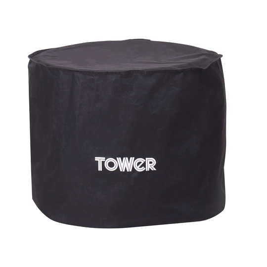 Tower T978512COV Grill Cover for T978512, Black, Waterproof and Windproof, L x W x H 57.5 x 66 x 63 centimetres