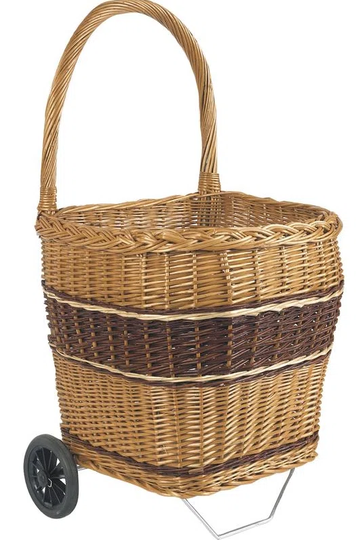 Mellal Wicker Log Carrier