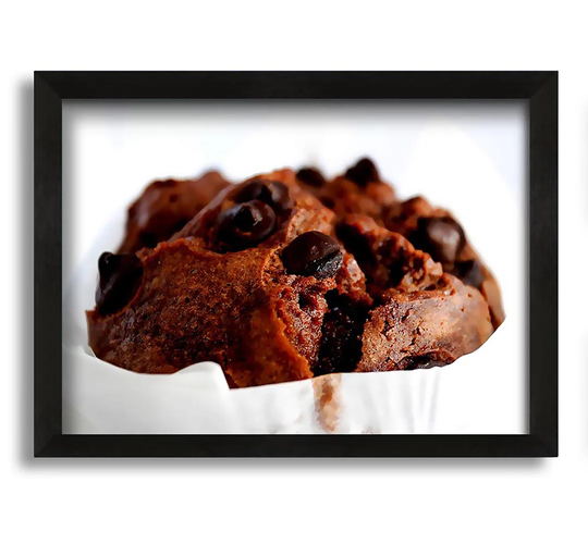 Chocolate Chip Muffin - Picture Frame Graphic Art on Canvas