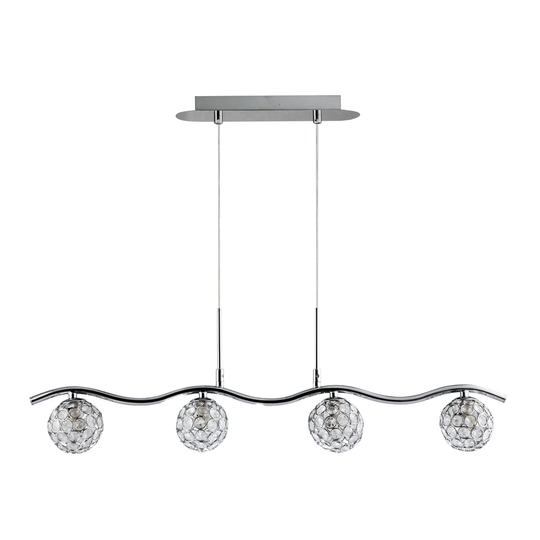 Michaud 4-Light Kitchen Island Linear Pendant