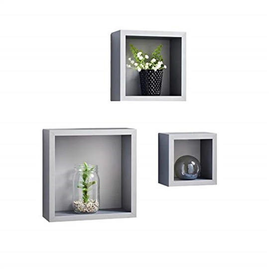 Bradenburg 3 Piece Square Cubby Shelf