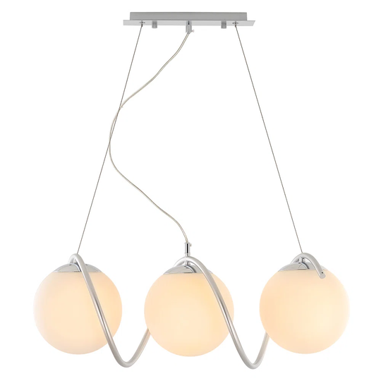 Estep 3 - Light Kitchen Island Globe Pendant