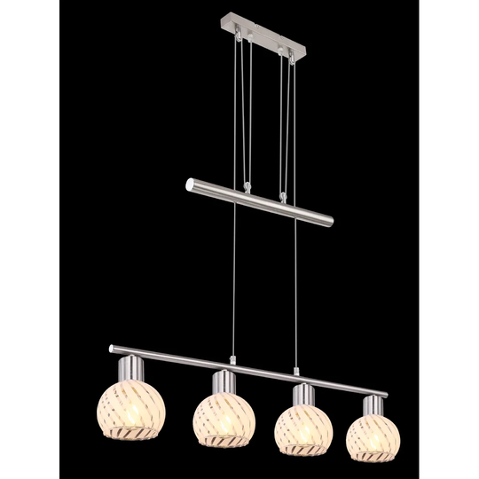 Elsing 4-Light Kitchen Island Linear Pendant