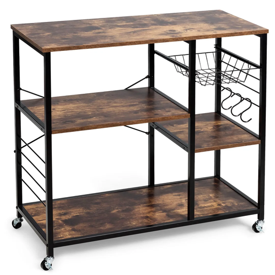 Blaisdell 90Cm Iron Kitchen Trolley