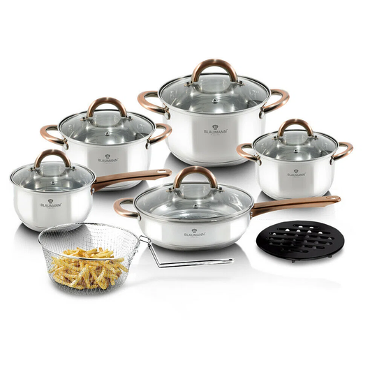 Berlinger Haus 13 Pieces Stainless Steel Non Stick Cookware Set