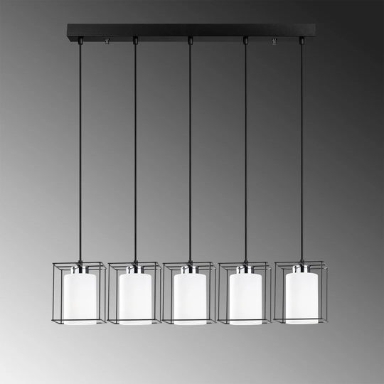 Hendren 5 - Light Kitchen Island Rectangle Pendant