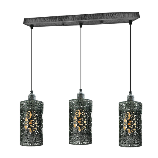 Concho 3 - Light Kitchen Island Cylinder Pendant