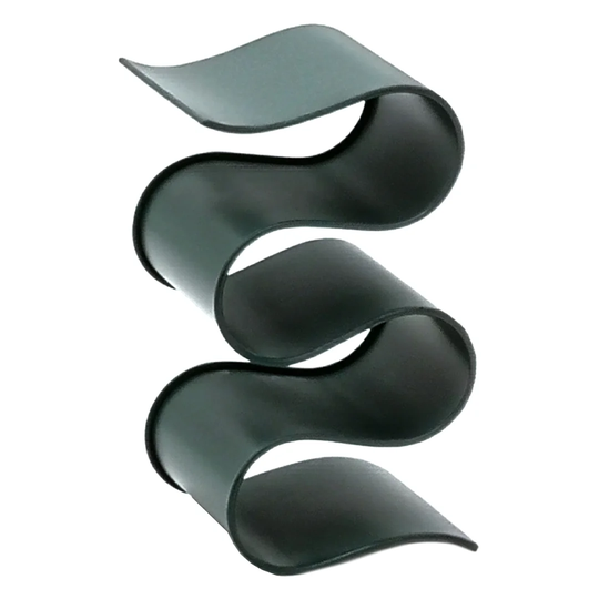 Perimeter 4 Bottle Tabletop Wine Bottle Rack in Dark Green