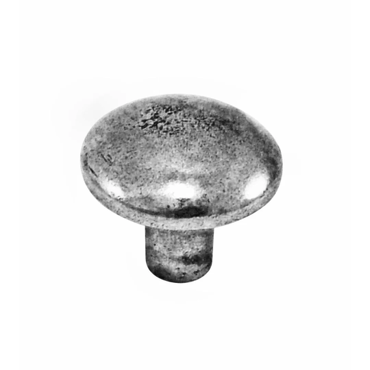 Hetton Genuine Pewter Round Cabinet and Drawer Knob