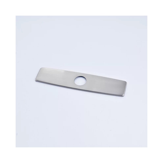 Mount Chrome Finish 10 Inch Plumbing Bathroom Kitchen Sink Hole Cover Plate Deck