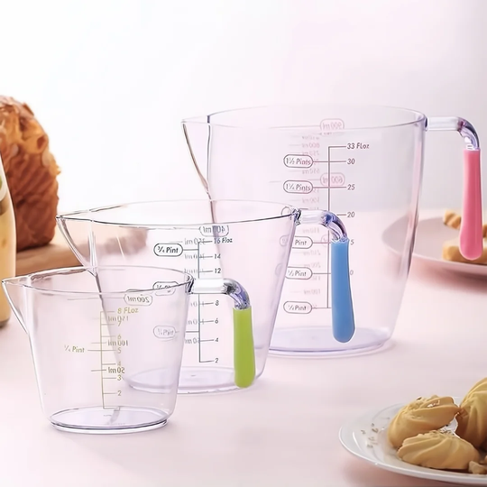 Perao 3 Piece Measuring Cup Set
