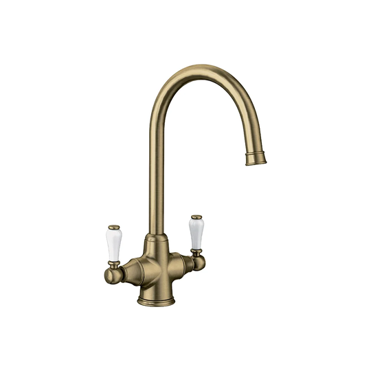 Vicus Twin Lever Monobloc Tap