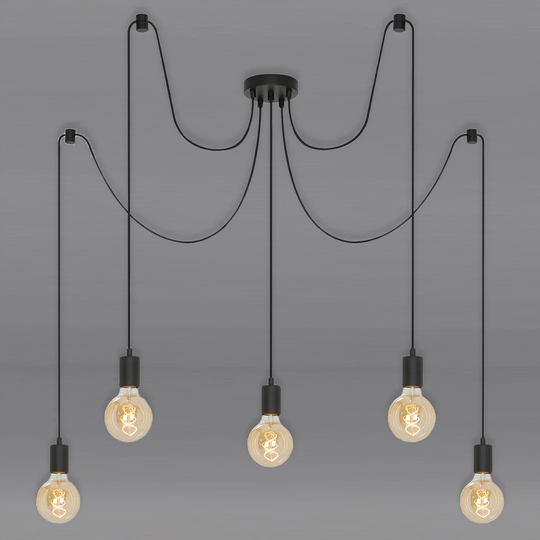 Bulbo 5-Light Kitchen Island Bulb Pendant