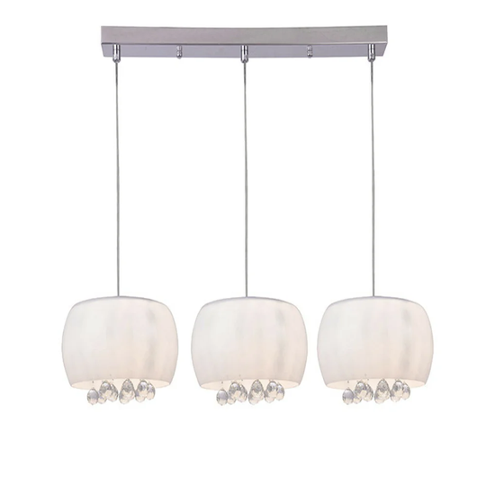 Quince 3-Light Kitchen Island Drum Pendant