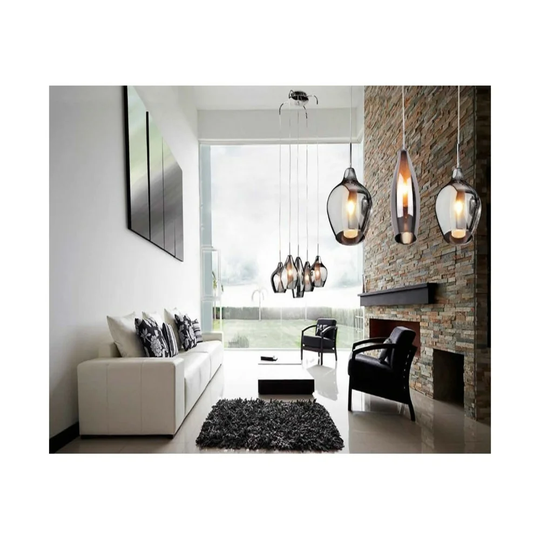 Amber Milano 3-Light Kitchen Island Pendant