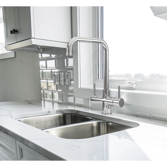 Azure Twin Lever Monobloc Tap