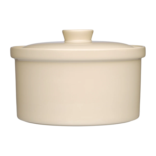 Iittala Teema pot with lid 2.3 l Linen