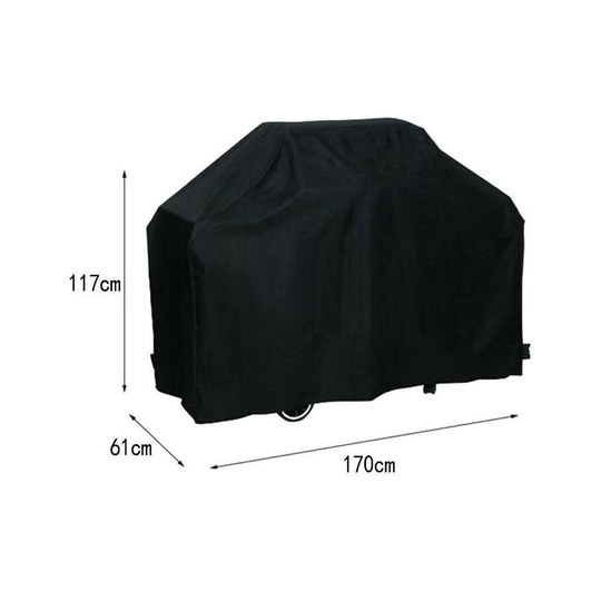 (170x61x117cm) BBQ Heavy Duty Waterproof Rain Gas Grill Protective Barbeque Cover