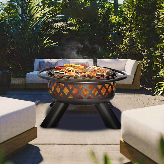 Marlow Home Co. 95cm Kettle Charcoal BBQ