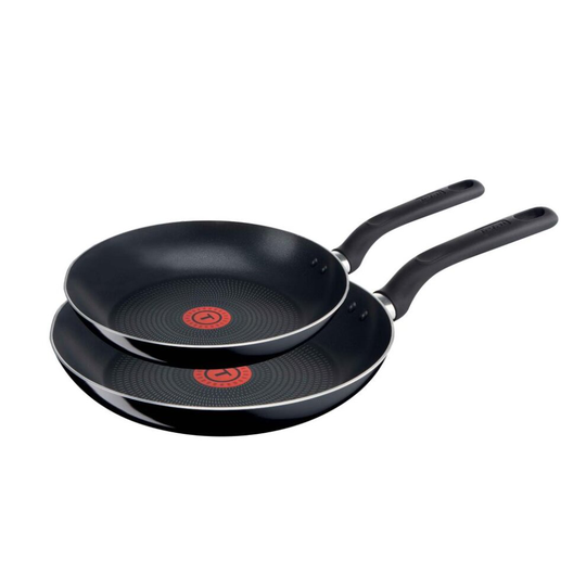 Tefal B189S244 Non-Stick 20/28cm Frying Pan - Twin Pack