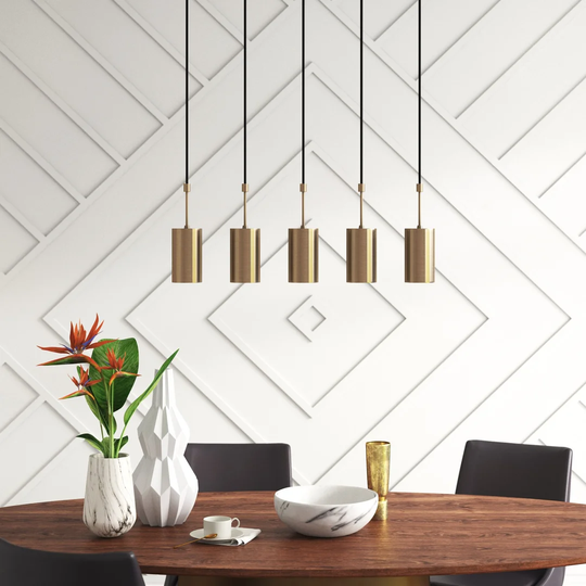 Mavek 5 - Light Kitchen Island Cylinder Pendant