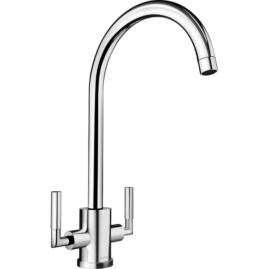 Eye Pull Down Touch Twin Lever Monobloc Tap