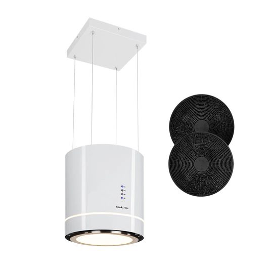 Tron Ambience 45.5cm Ductless Island Cooker Hood