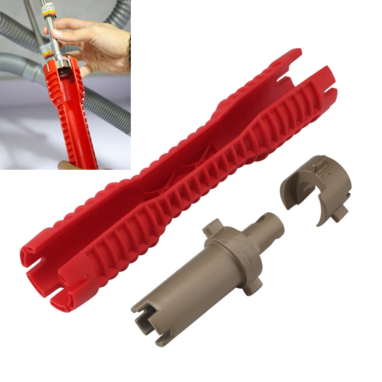35cm Multifunction Faucet and Installer Wrench Plumbing Pipe Spanner Sink Tool