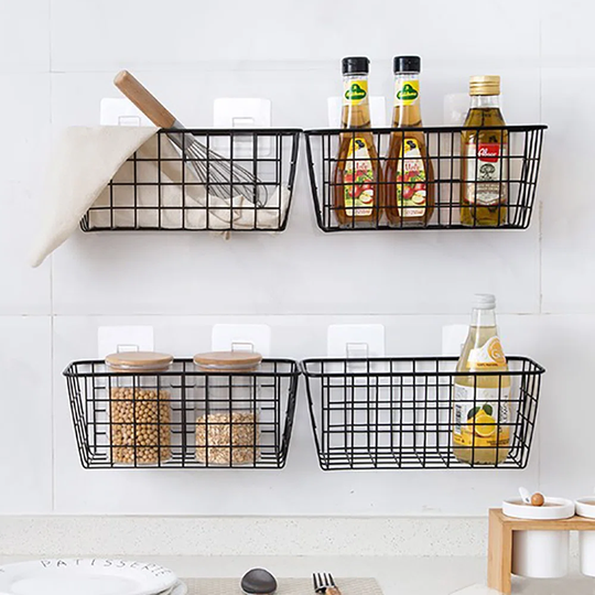Hollaway 4 Piece Metal Bracket Shelf
