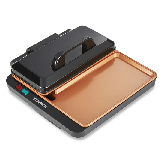 Grill and Griddle with Lid