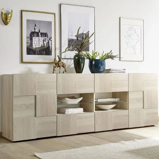 Ieva 241 Cm Wide 4 Drawer Sideboard