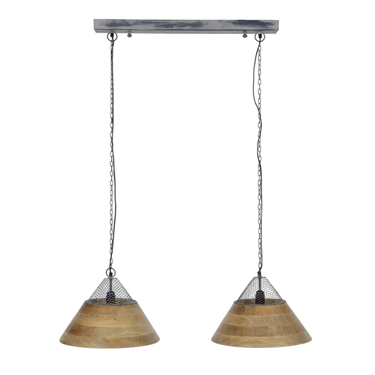 Dinan 2-Light Kitchen Island Pendant