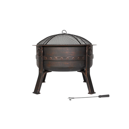 Marcos Steel Wood Burning Fire Pit