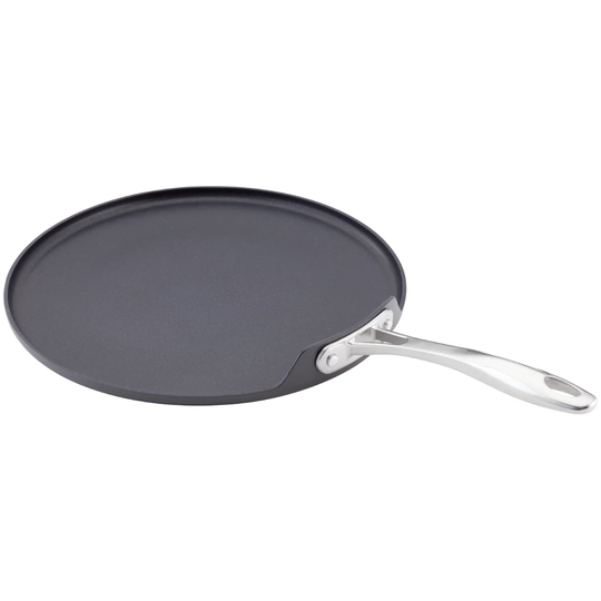 Stellar Hard Anodised, 30cm Non-Stick Crepe Pan