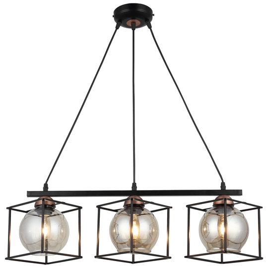 Lopp 3-Light Kitchen Island Pendant