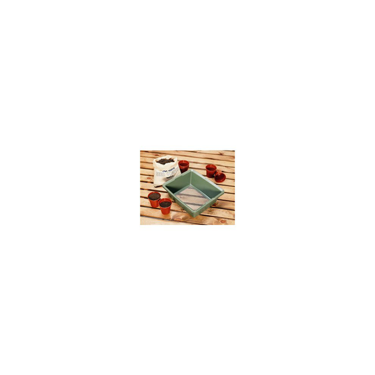 Fine Mesh Compost Garden Sieve - Garland Green - mesh sieve fine garden garland green