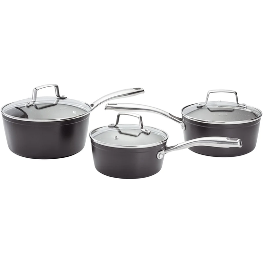 Stellar Rocktanium, 3 Piece Non-Stick Saucepan Set, 16/18/20cm Saucepans