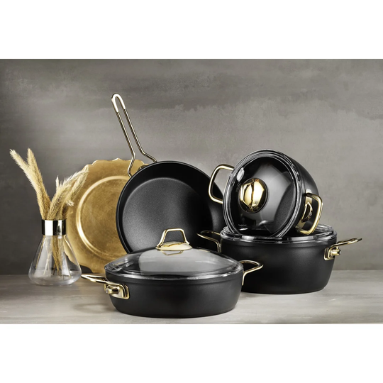 Eilidh 7 Pieces 100% Granite Coated Cookware Set